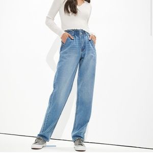 AE baggy mom jeans